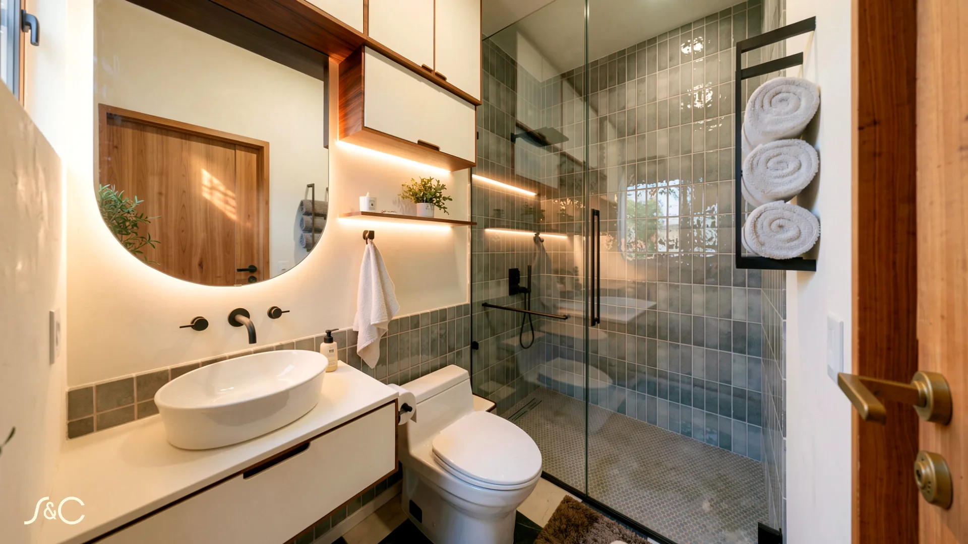 Baño principal de Casa García